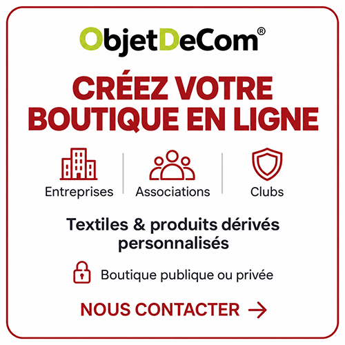 CRÉEZ VOTRE BOUTIQUE EN LIGNE