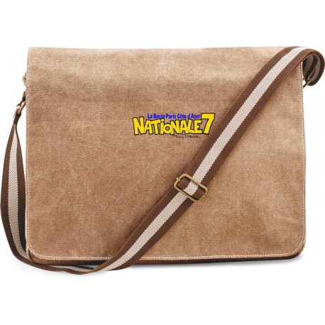 Sac courrier vintage N7 – Nationale 7