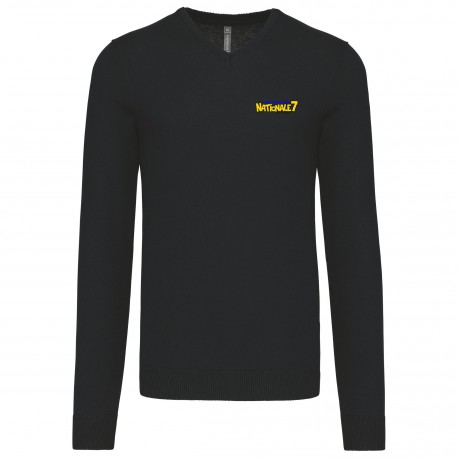 Pull Col V Homme N7 – Nationale 7