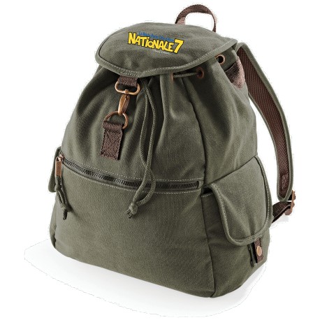 Sac à dos vintage N7 – Nationale 7