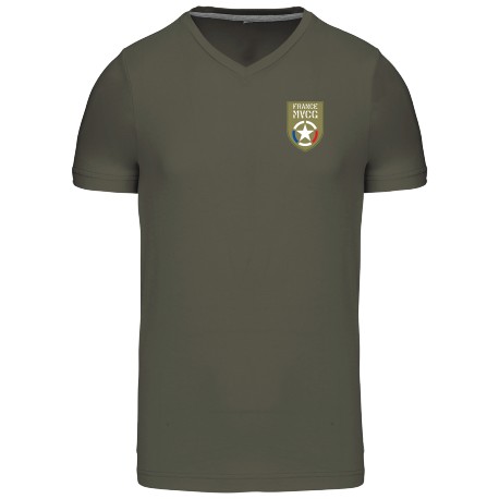 Tee shirt Col V Homme MVCG