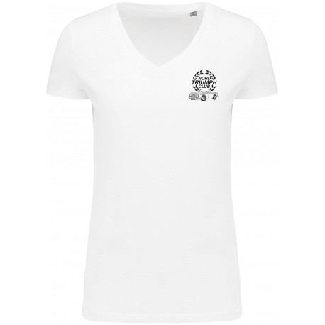 T-shirt Supima® col V femme Triumph – Nord Triumph Club