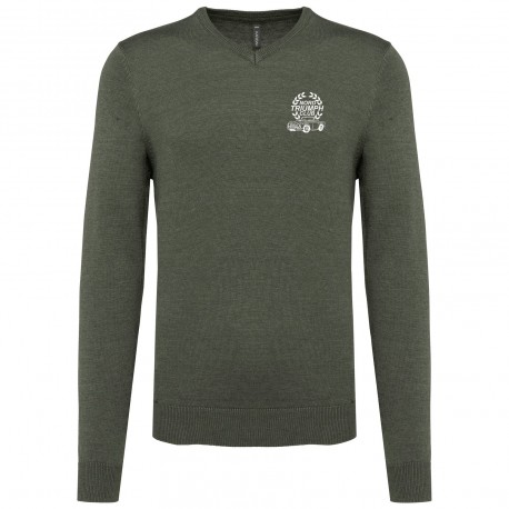 Pull col V homme Triumph