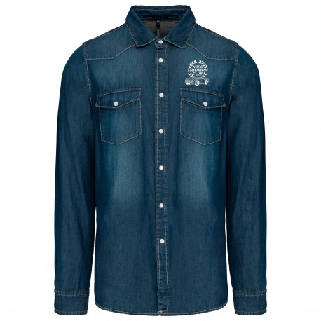 Chemise denim homme Triumph