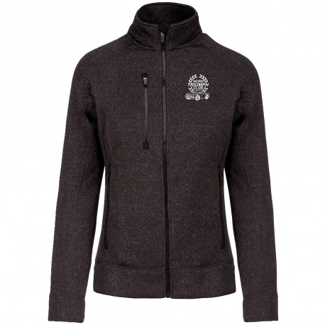 Veste zippée chinée femme Triumph – Nord Triumph Club