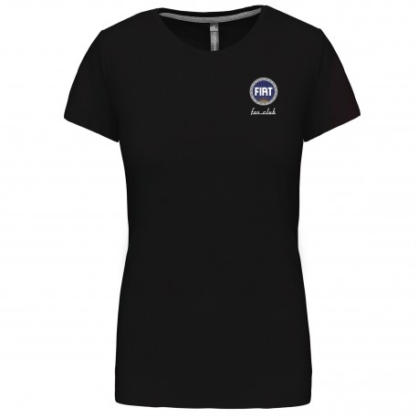 T-shirt col rond manches courtes femme Fiat – Fiat