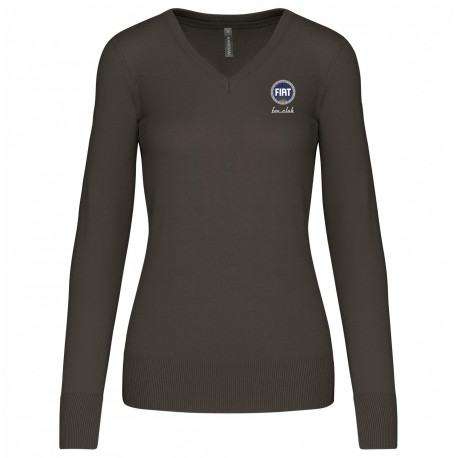 Pull col V femme Fiat – Fiat