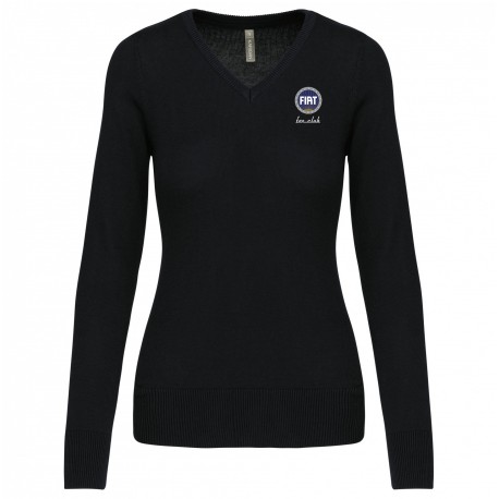 Pull col V femme Fiat – Fiat