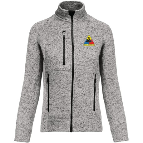 Veste polaire tricotée Femme MVCG MIDPY – MVCG Midi-Pyrénées