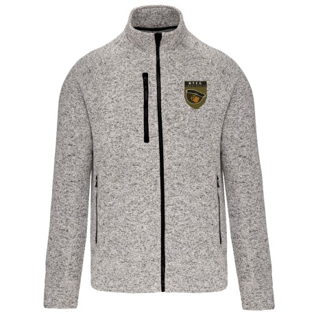 Veste polaire tricotée Homme MVCG Languedoc Roussillon – MVCG Languedoc Roussillon