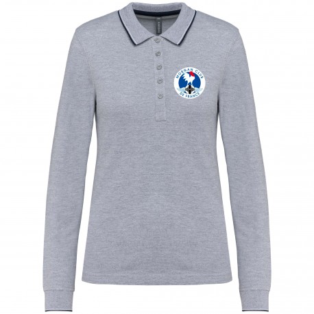 Polo manches longues Femme Morgan
