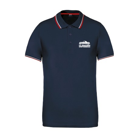 Polo contrasté Traction – La Traction Universelle