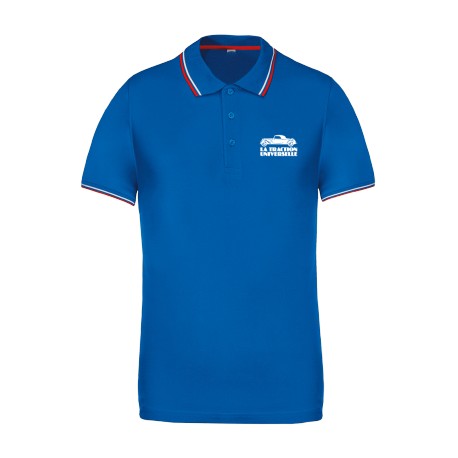 Polo contrasté Traction – La Traction Universelle