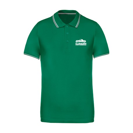 Polo contrasté Traction – La Traction Universelle