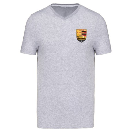 Tee shirt col V Homme Flat 69 – Automobile Club Flat 69
