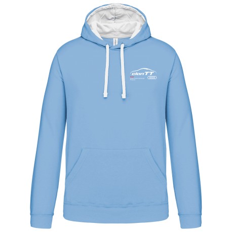 Sweat capuche contrastée Homme Audi – Clan TT