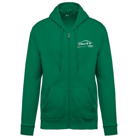 Sweat zippé capuche Unisexe Audi – Clan TT