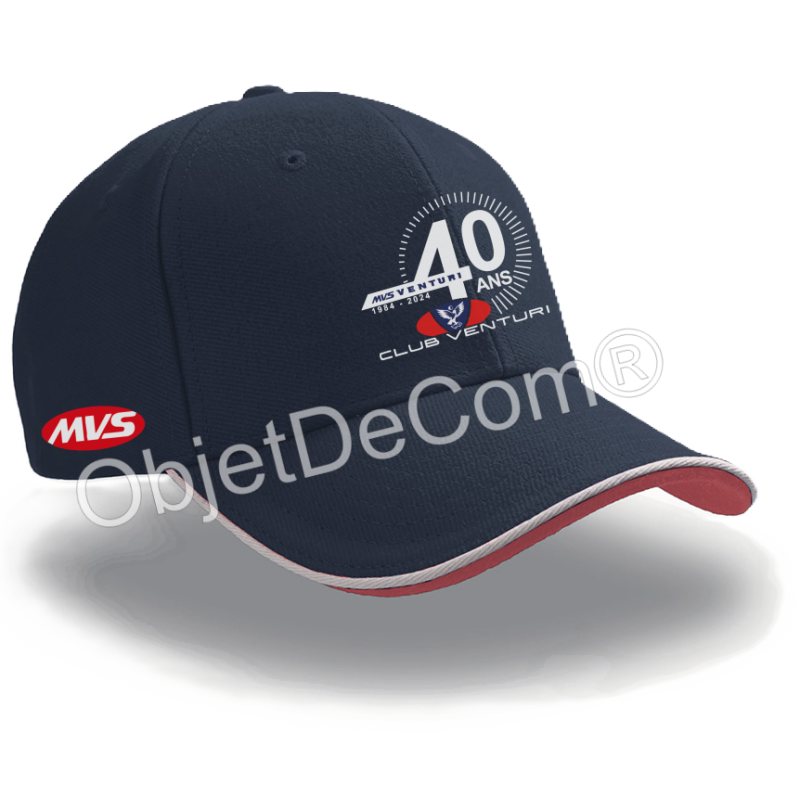 Casquette 40 ans Venturi – Club Venturi