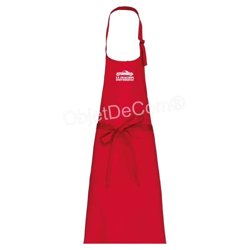Tablier polycoton sans poche Traction – La Traction Universelle