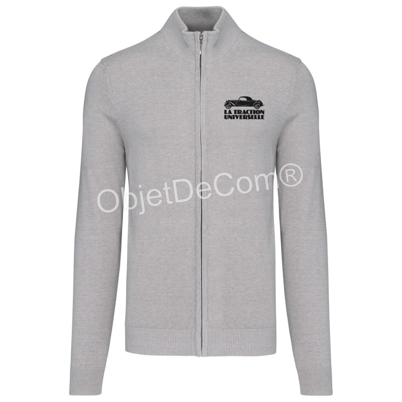 Cardigan zippé Homme Traction – La Traction Universelle