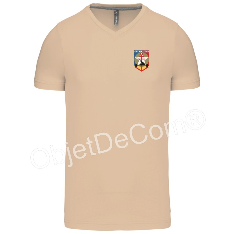 Tee shirt Col V Homme MVCG HPA