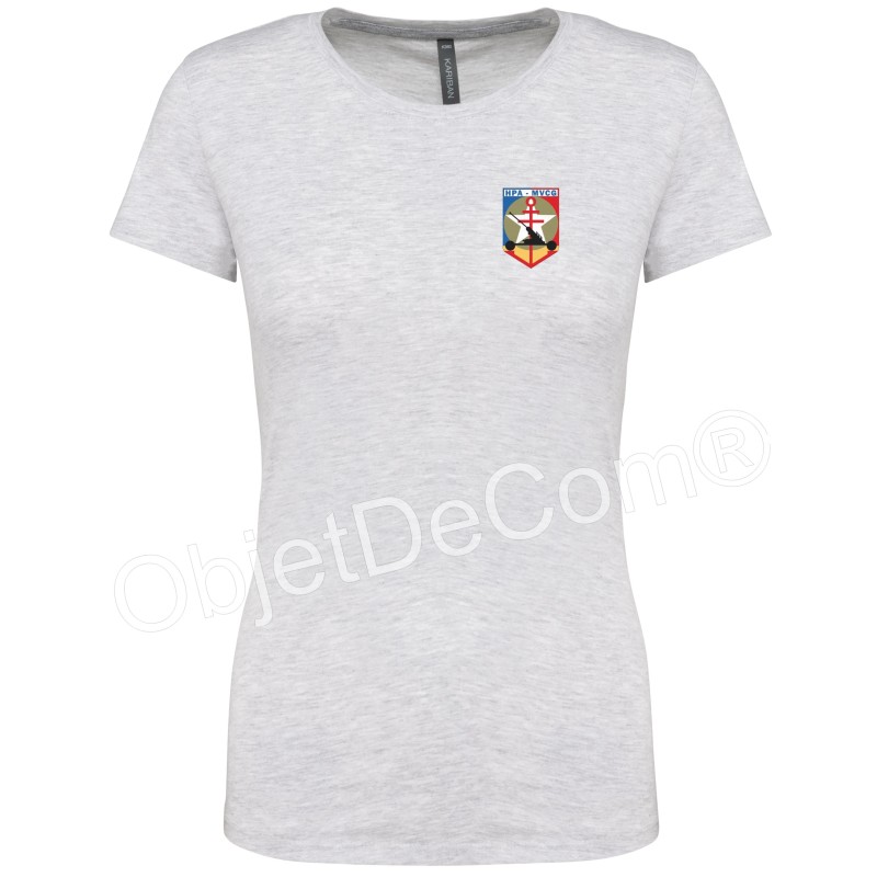 Tee shirt 180Gr Col O Femme MVCG HPA
