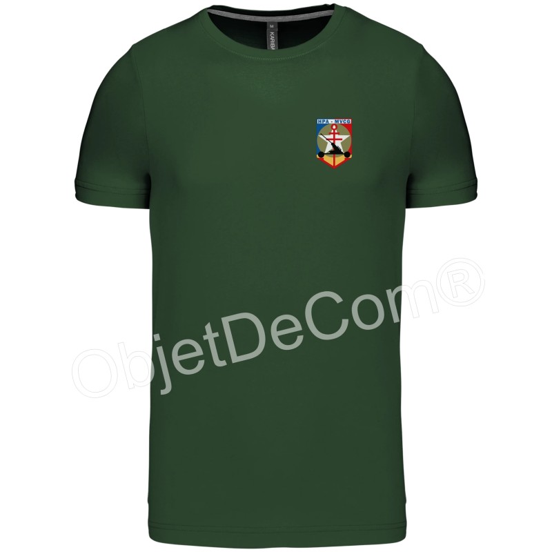Tee shirt 180gr Col O Homme MVCG HPA