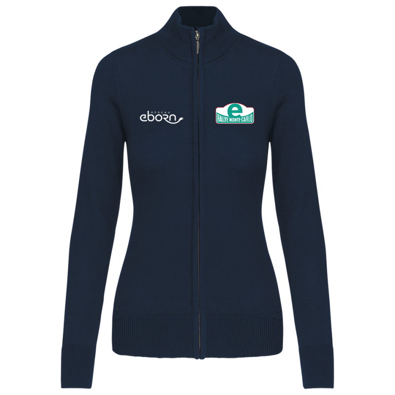 Cardigan zippé Femme E-Rallye Monte-Carlo