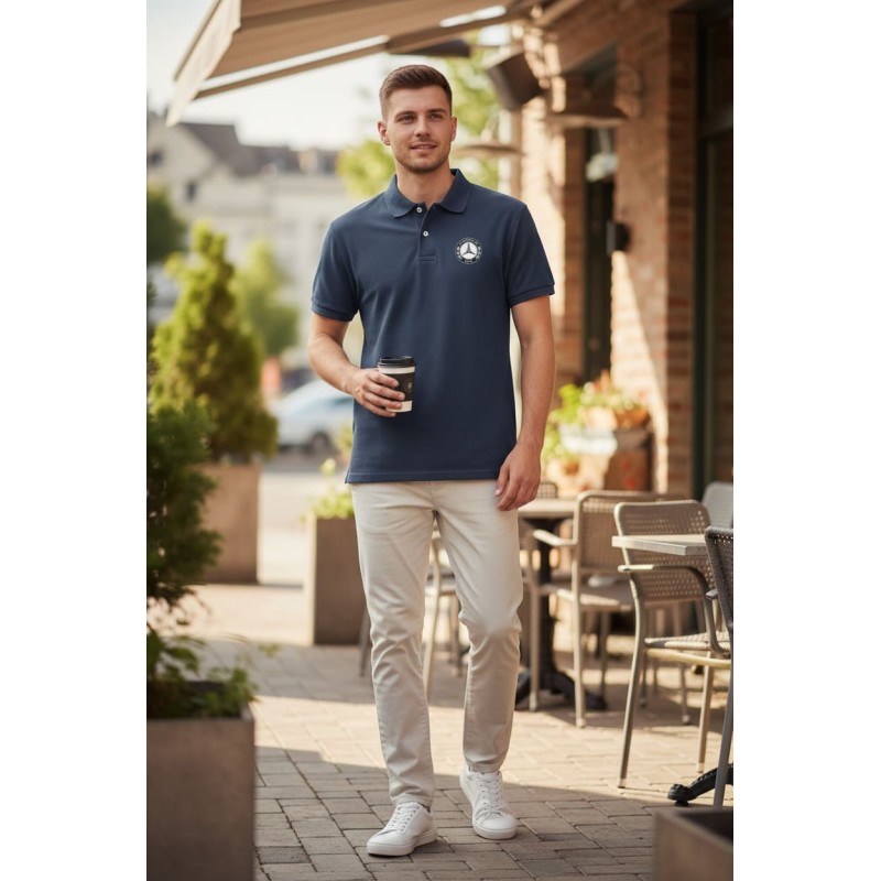 Polo Stretch Premium Homme Mercedes