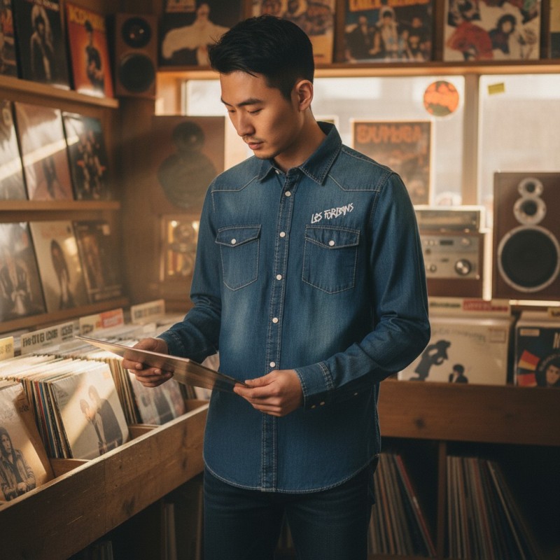 Chemise Jean Denim Femme "Les Forbans" – Boutique Officielle Les Forbans