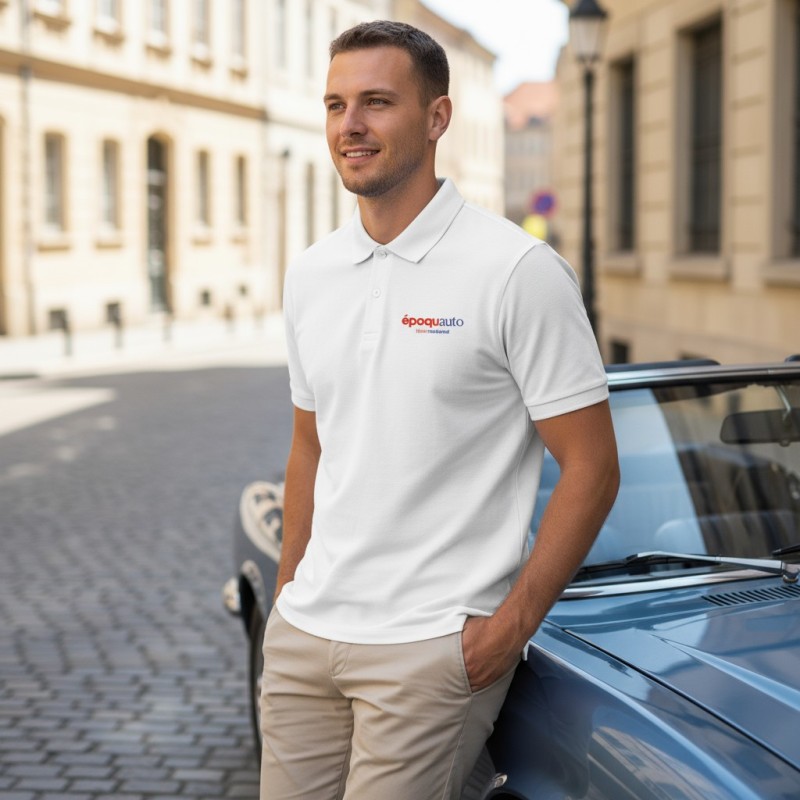 Polo Supima Homme Epoqu'Auto