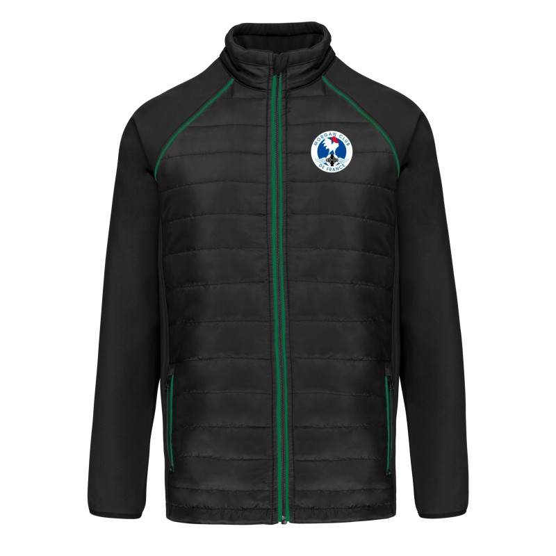 Veste bi-matière unisexe Morgan – Morgan Club de France