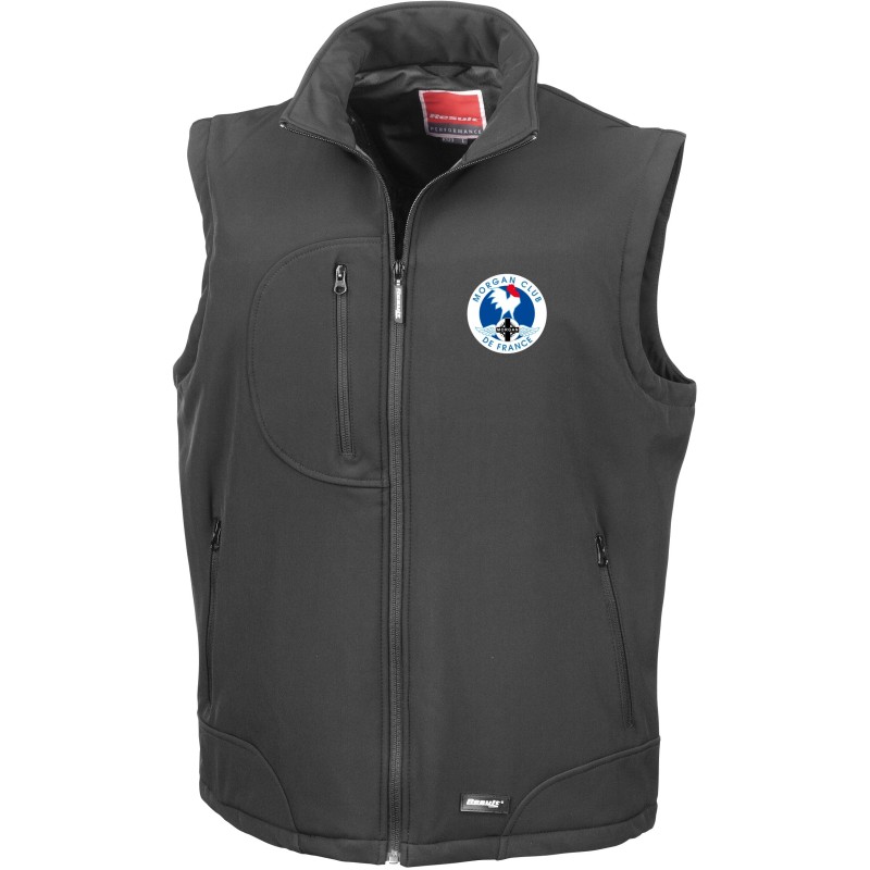 Bodywarmer Softshell Unisexe Morgan – Morgan Club de France