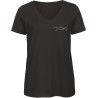 Tee shirt Organic col V Femme Morgan – Morgan Club de France
