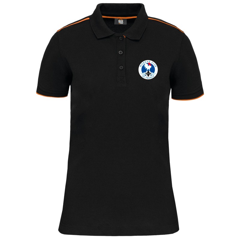 Polo contrasté Femme Morgan