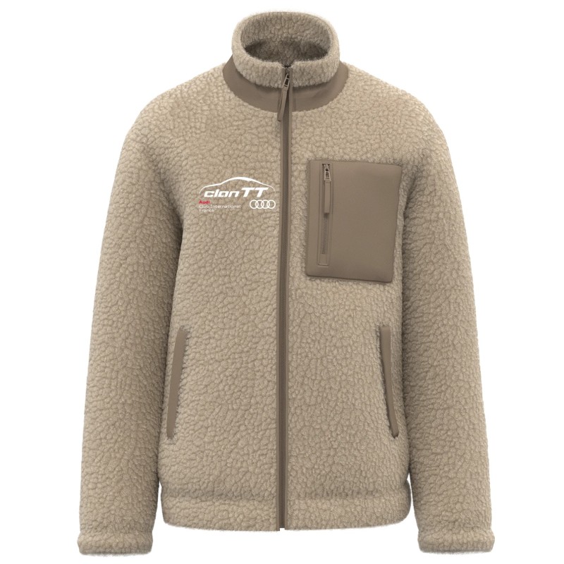 Veste écoresponsable en sherpa unisexe Audi Clan TT – Clan TT