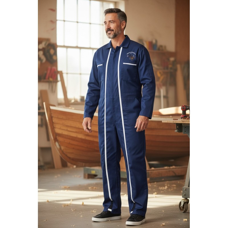 Combinaison de travail double zips MVCG Touraine Mémoire 44