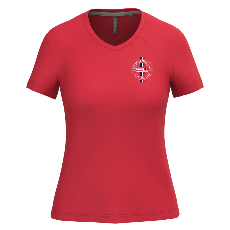 Tee shirt col V Femme Passion 969