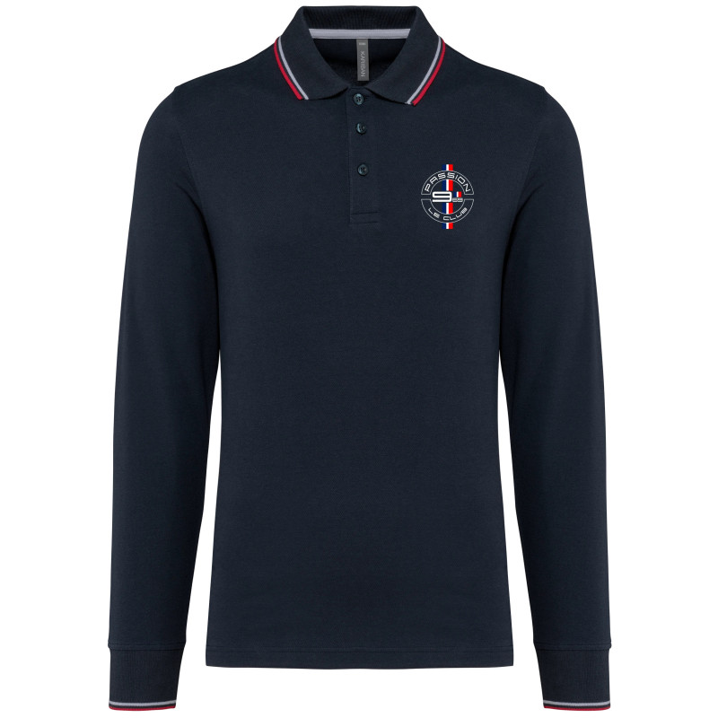 Polo manches longues Homme Passion 969 – Passion Le Club 969