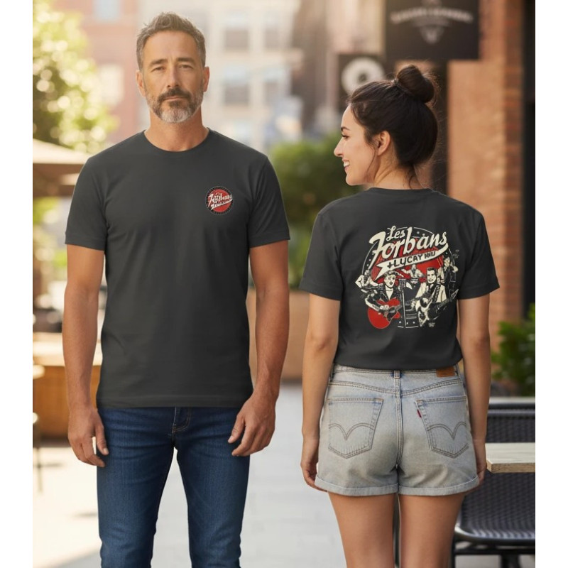 Sac Shopping Les Forbans & Lucky Will – Tote Bag Rock Vintage – Boutique Officielle Les Forbans