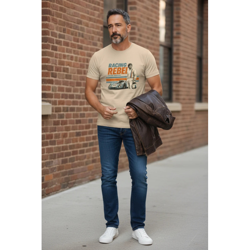 Tee shirt Bio écoresponsable col slub Desert Nomad MDC – Motor Dress Code