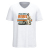 Tee shirt écoresponsable col slub Racing Rebel MDC – Motor Dress Code