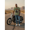 Tee shirt écoresponsable col slub Road Rebel MDC – Motor Dress Code