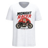 Tee shirt écoresponsable col slub Midnight Racer MDC – Motor Dress Code