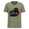 Tee shirt écoresponsable col slub Voiture MDC – Motor Dress Code