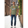 Tee shirt écoresponsable col slub Voiture Soleil MDC – Motor Dress Code