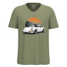 Tee shirt écoresponsable col slub Voiture Soleil MDC – Motor Dress Code