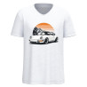 Tee shirt écoresponsable col slub Voiture Soleil MDC – Motor Dress Code
