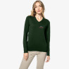 Pull col V Femme Jaguar