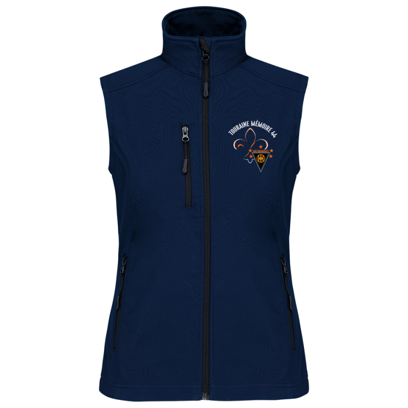 Bodywarmer Softshell Femme MVCG Touraine